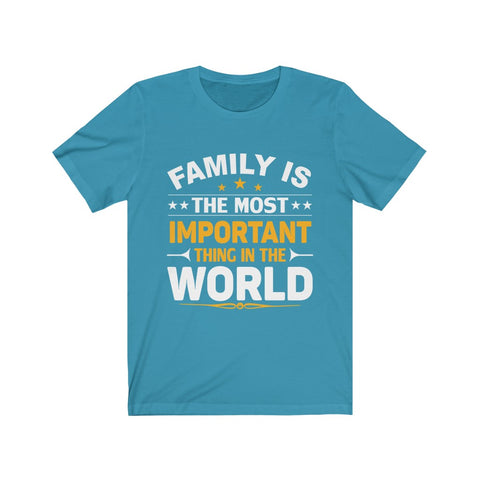 Image of Family is The Most Important  - Unisex Tee