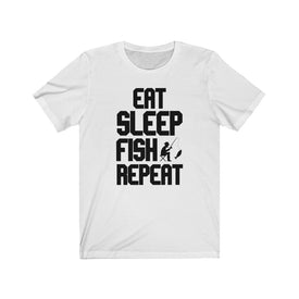 Eat Sleep Fish Repeat - Unisex Tee