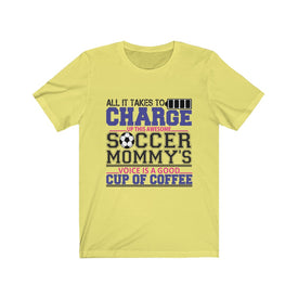 Soccer Mommy's Cup of Coffee - Unisex Tee