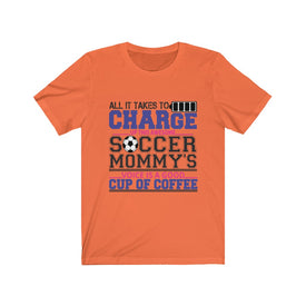 Soccer Mommy's Cup of Coffee - Unisex Tee