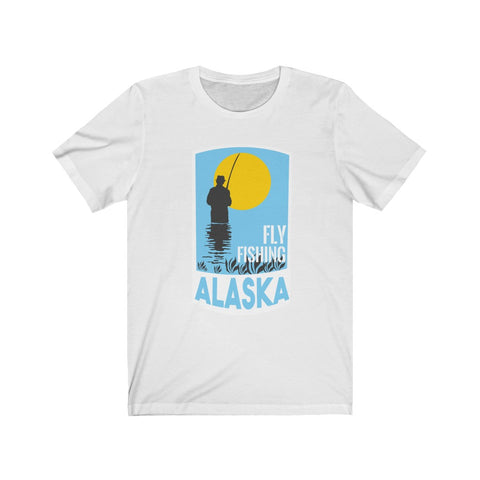 Image of Fly Fishing Alaska - Unisex Tee