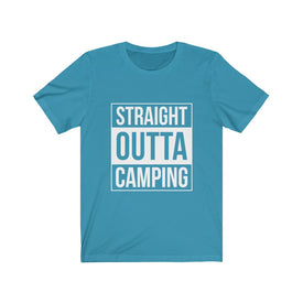 Straight Outta Camping - Unisex Tee