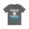 Proud Baseball Grandpa - Unisex Tee
