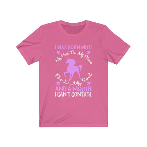 Image of I Was Born With My Heart - Unisex Tee