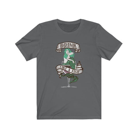 Image of Drink Like A Fish - Unisex Tee