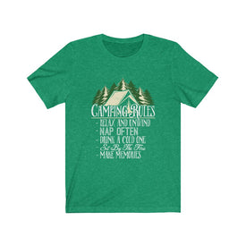 Camping Rules - Unisex Tee