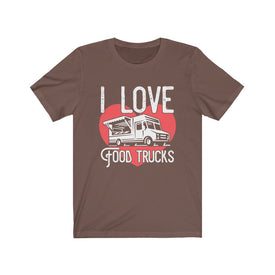 I Love Food Trucks - Unisex Tee