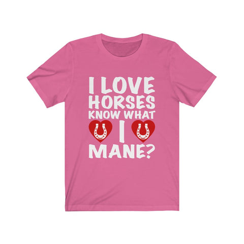 Image of I Love Horses - Unisex Tee
