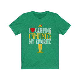 I Love Camping Camping's My Favorite - Unisex Tee